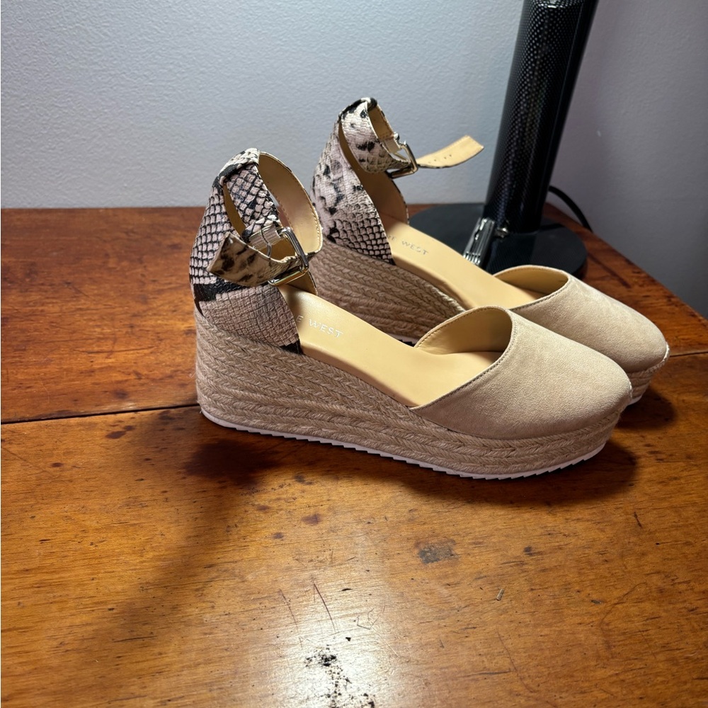Nine West size 7.5 wedges
